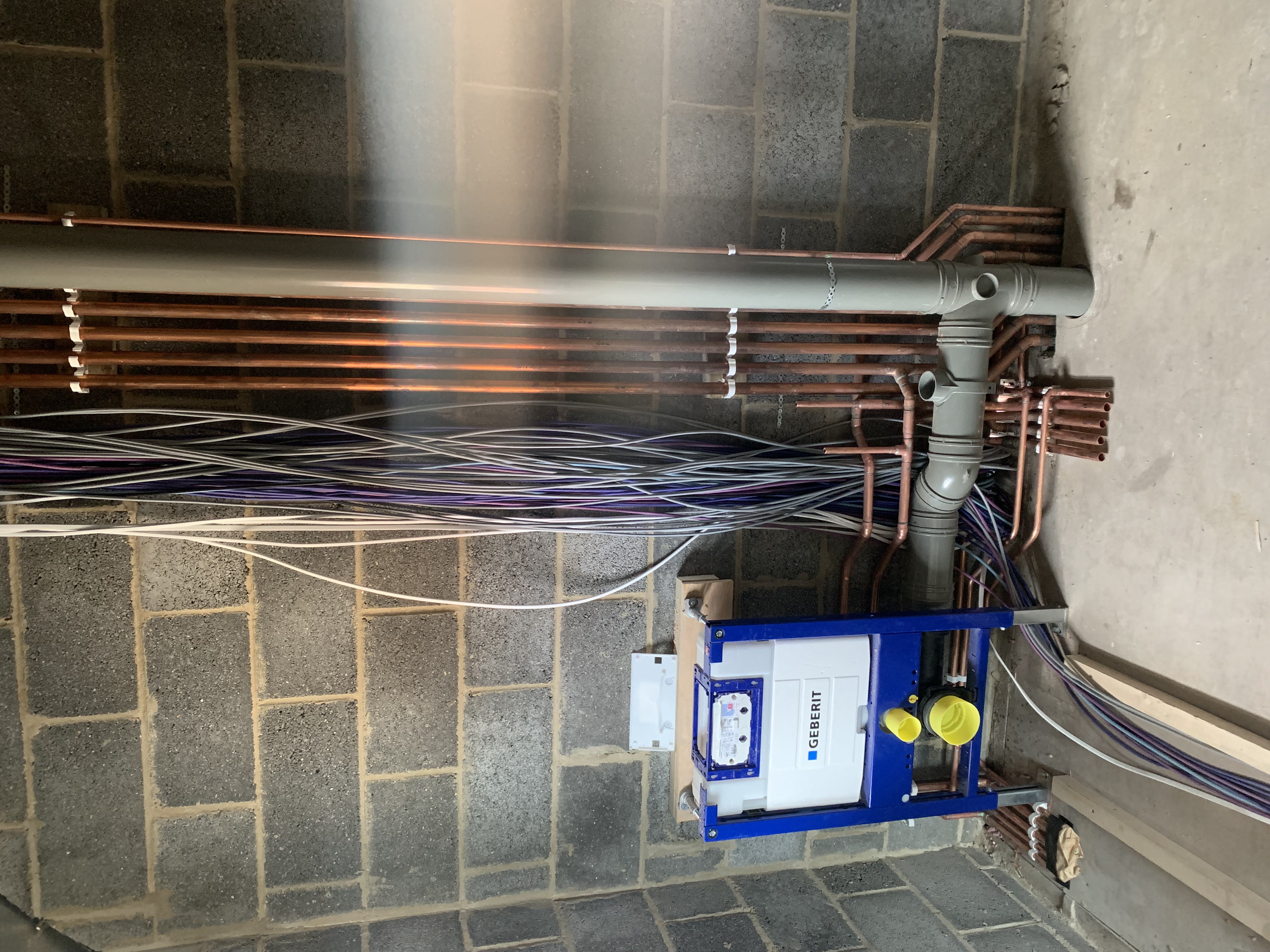 Plumbing and heating work in an Epping home